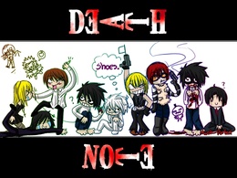 3d обои Аниме Death Note  прикольные
