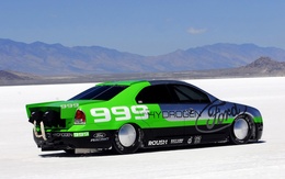 3d обои Ford Fusion Hydrogen-999-Land Speed Record Ford Fusion Hydrogen 999 Marks Milestone 6 в горах  снег